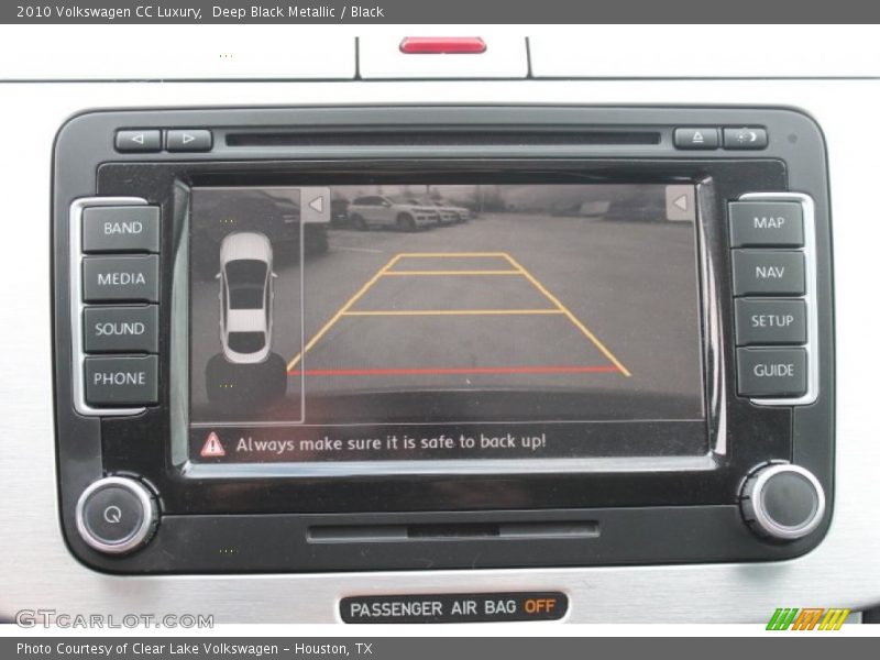 Deep Black Metallic / Black 2010 Volkswagen CC Luxury