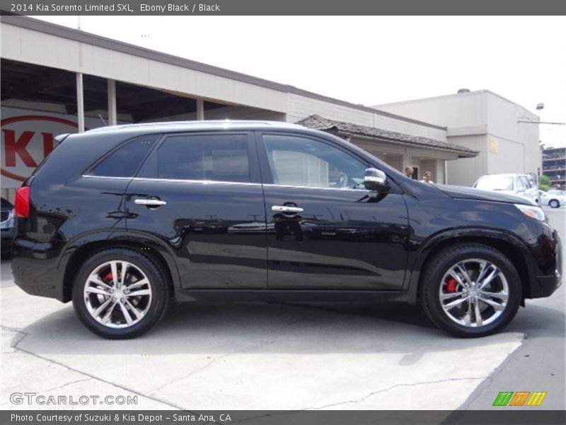 Ebony Black / Black 2014 Kia Sorento Limited SXL