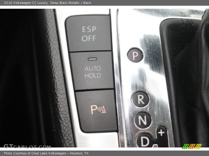 Deep Black Metallic / Black 2010 Volkswagen CC Luxury