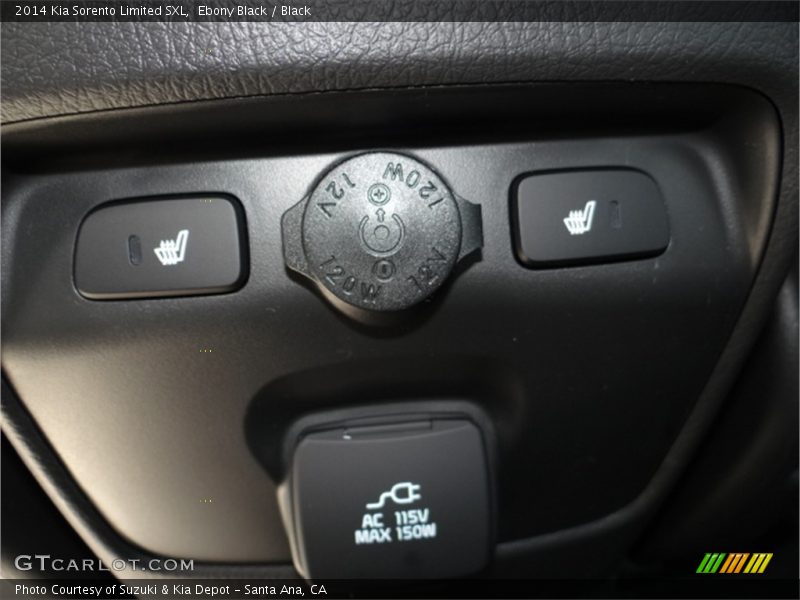 Ebony Black / Black 2014 Kia Sorento Limited SXL
