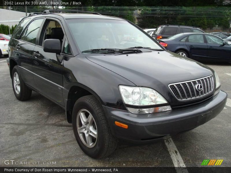 Black Onyx / Black 2002 Lexus RX 300 AWD