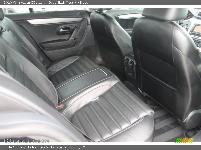 Deep Black Metallic / Black 2010 Volkswagen CC Luxury