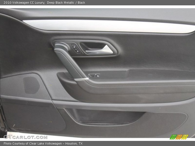 Deep Black Metallic / Black 2010 Volkswagen CC Luxury