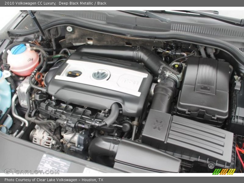 Deep Black Metallic / Black 2010 Volkswagen CC Luxury