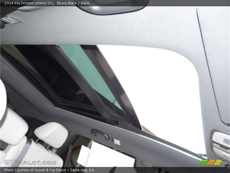 Ebony Black / Black 2014 Kia Sorento Limited SXL