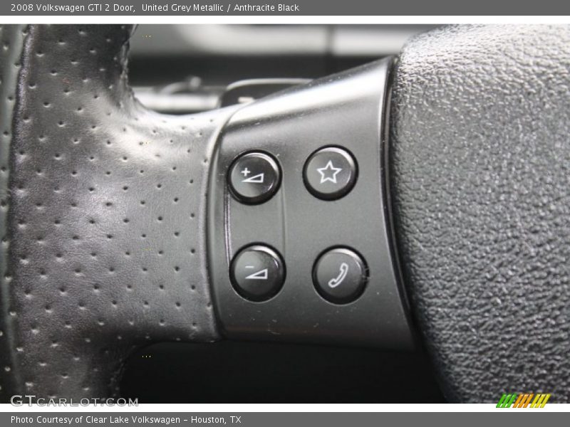 United Grey Metallic / Anthracite Black 2008 Volkswagen GTI 2 Door