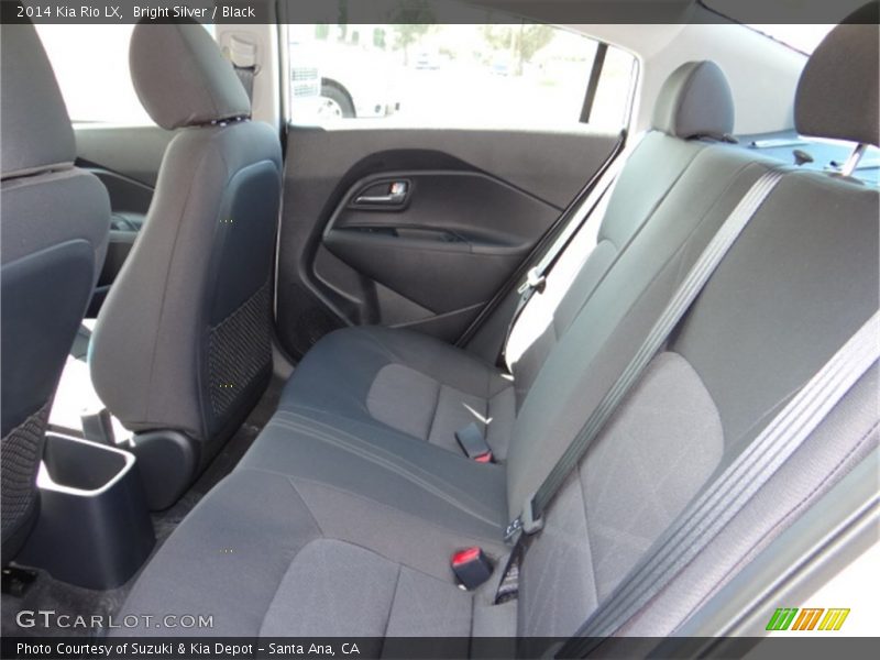 Rear Seat of 2014 Rio LX