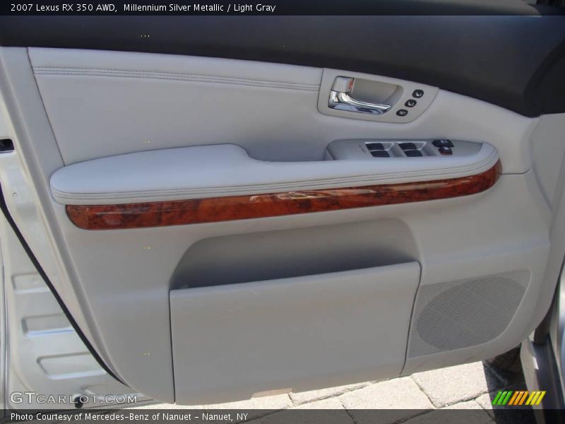 Millennium Silver Metallic / Light Gray 2007 Lexus RX 350 AWD