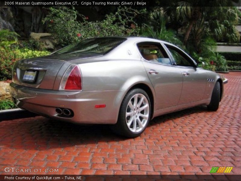 Grigio Touring Metallic (Silver) / Beige 2006 Maserati Quattroporte Executive GT