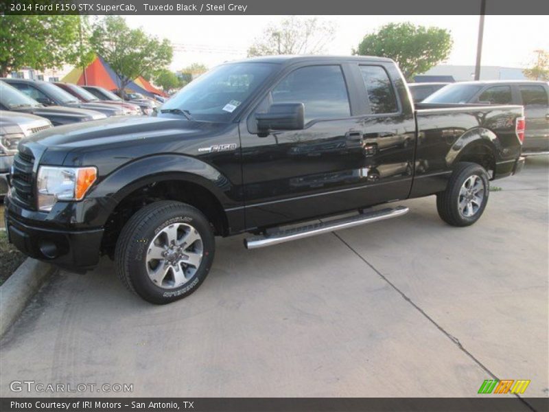 Tuxedo Black / Steel Grey 2014 Ford F150 STX SuperCab