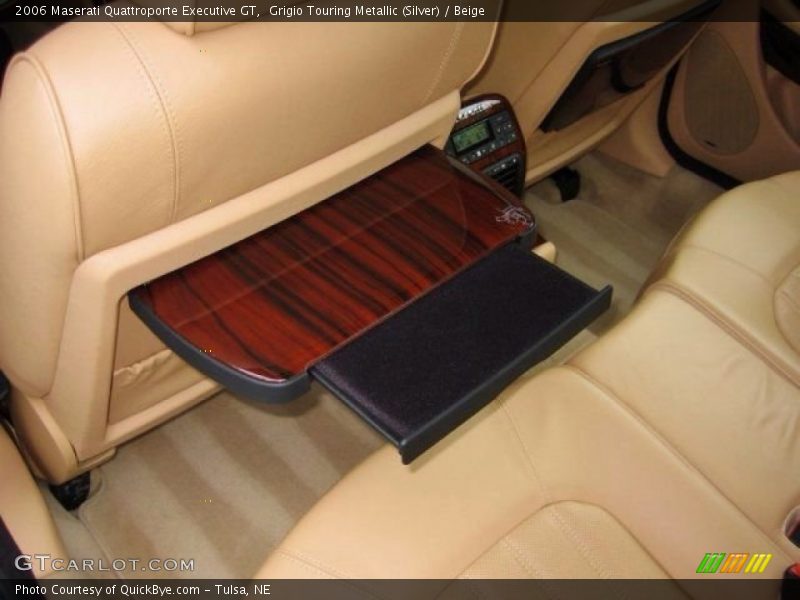 Grigio Touring Metallic (Silver) / Beige 2006 Maserati Quattroporte Executive GT
