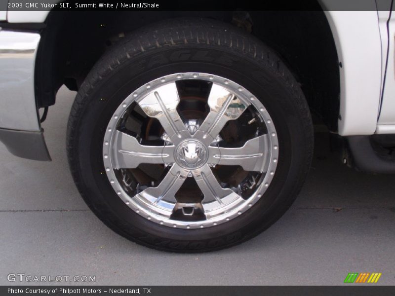 Summit White / Neutral/Shale 2003 GMC Yukon SLT
