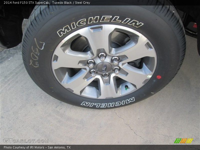 Tuxedo Black / Steel Grey 2014 Ford F150 STX SuperCab