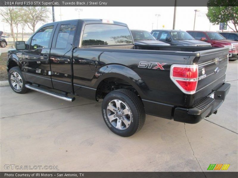 Tuxedo Black / Steel Grey 2014 Ford F150 STX SuperCab