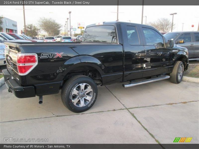 Tuxedo Black / Steel Grey 2014 Ford F150 STX SuperCab