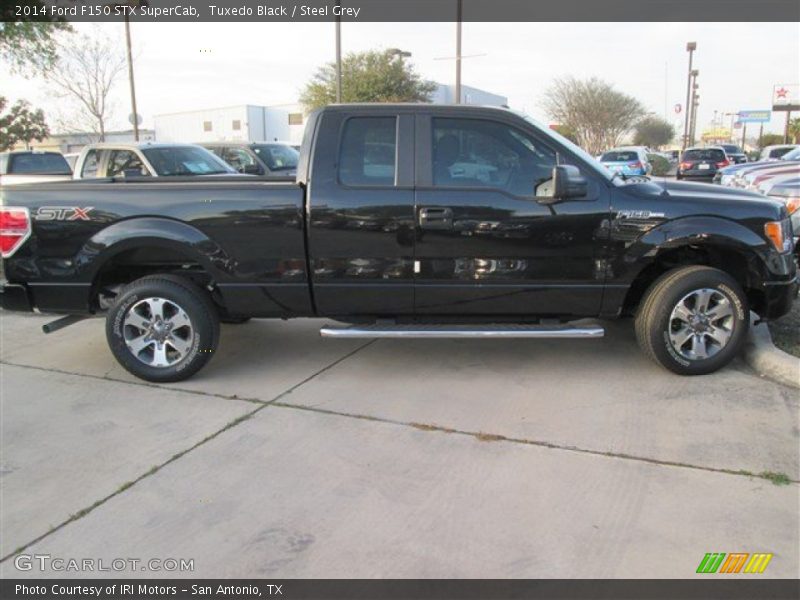 Tuxedo Black / Steel Grey 2014 Ford F150 STX SuperCab
