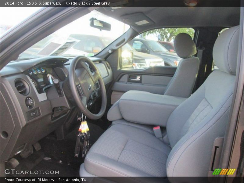 Tuxedo Black / Steel Grey 2014 Ford F150 STX SuperCab