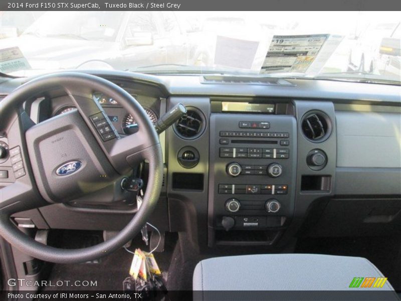 Tuxedo Black / Steel Grey 2014 Ford F150 STX SuperCab