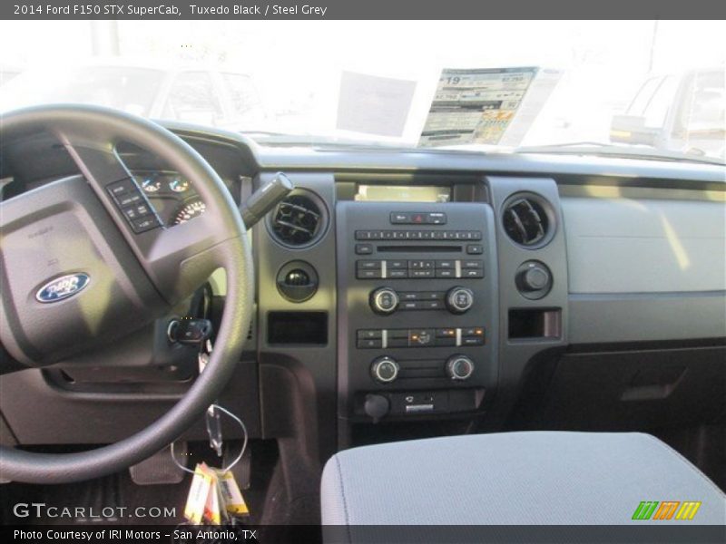 Tuxedo Black / Steel Grey 2014 Ford F150 STX SuperCab