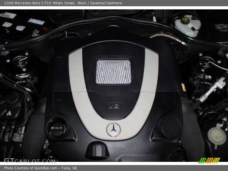 Black / Savanna/Cashmere 2009 Mercedes-Benz S 550 4Matic Sedan