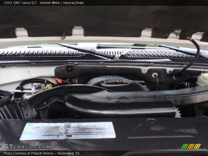 Summit White / Neutral/Shale 2003 GMC Yukon SLT