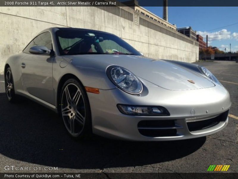 Front 3/4 View of 2008 911 Targa 4S