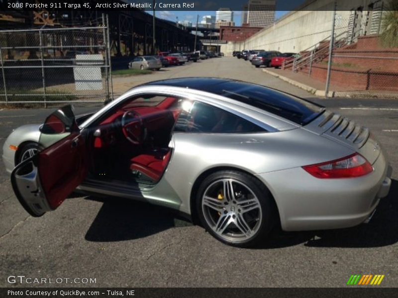  2008 911 Targa 4S Arctic Silver Metallic