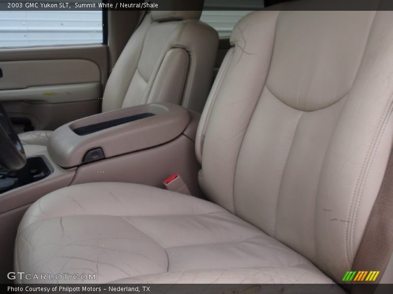 Summit White / Neutral/Shale 2003 GMC Yukon SLT