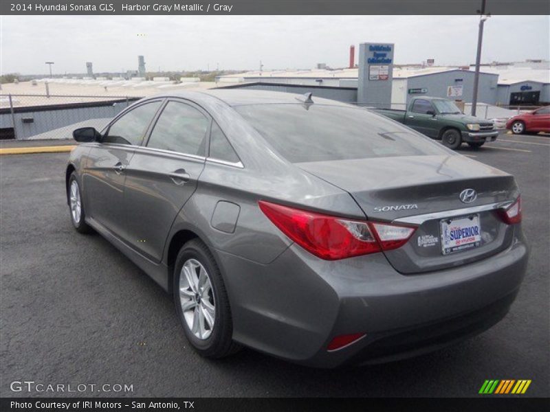 Harbor Gray Metallic / Gray 2014 Hyundai Sonata GLS