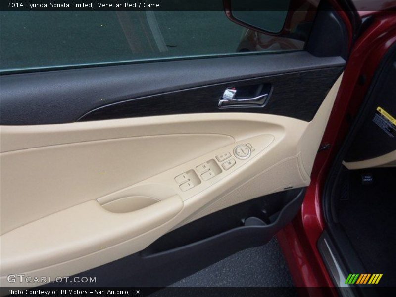 Venetian Red / Camel 2014 Hyundai Sonata Limited