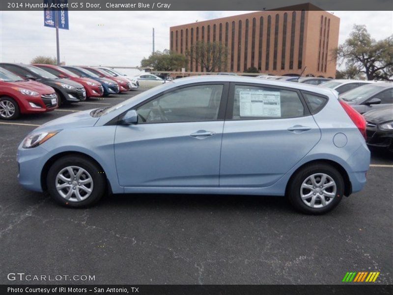  2014 Accent GS 5 Door Clearwater Blue