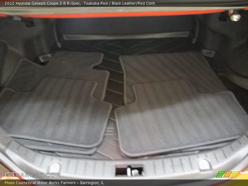 Tsukuba Red / Black Leather/Red Cloth 2012 Hyundai Genesis Coupe 3.8 R-Spec