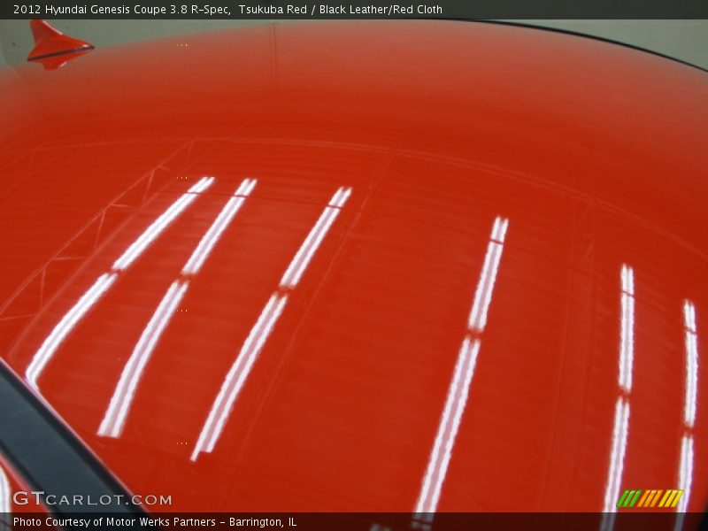 Tsukuba Red / Black Leather/Red Cloth 2012 Hyundai Genesis Coupe 3.8 R-Spec