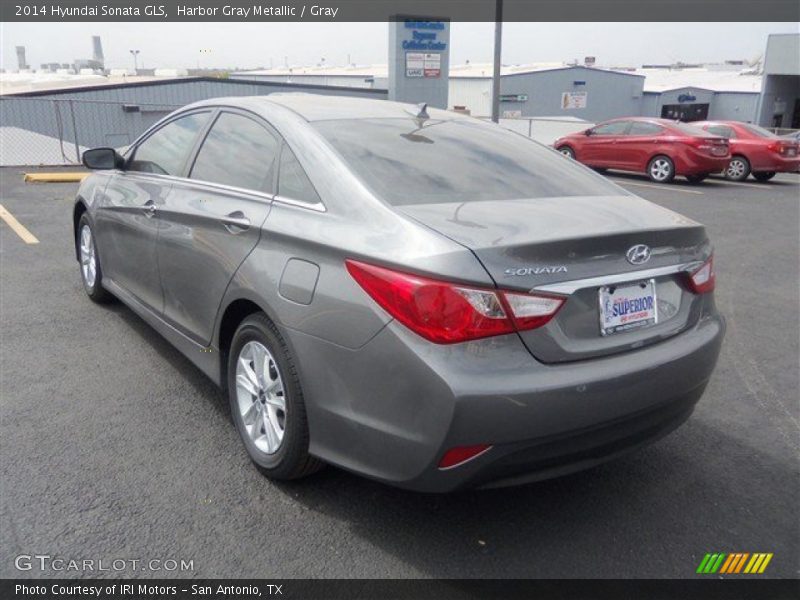 Harbor Gray Metallic / Gray 2014 Hyundai Sonata GLS