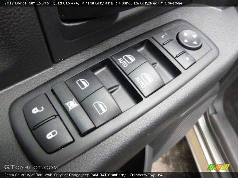 Mineral Gray Metallic / Dark Slate Gray/Medium Graystone 2012 Dodge Ram 1500 ST Quad Cab 4x4