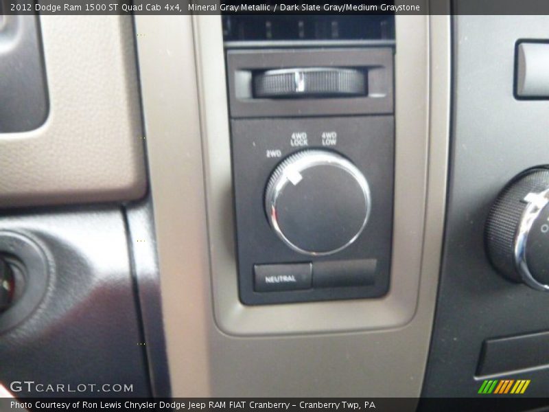Mineral Gray Metallic / Dark Slate Gray/Medium Graystone 2012 Dodge Ram 1500 ST Quad Cab 4x4