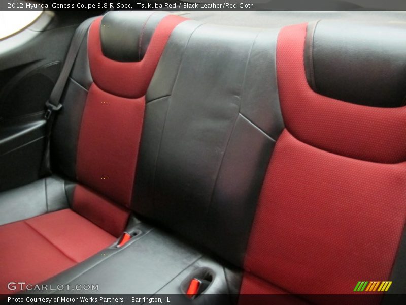 Tsukuba Red / Black Leather/Red Cloth 2012 Hyundai Genesis Coupe 3.8 R-Spec