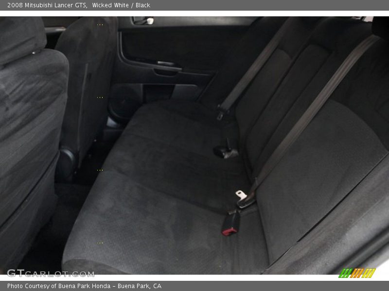 Wicked White / Black 2008 Mitsubishi Lancer GTS