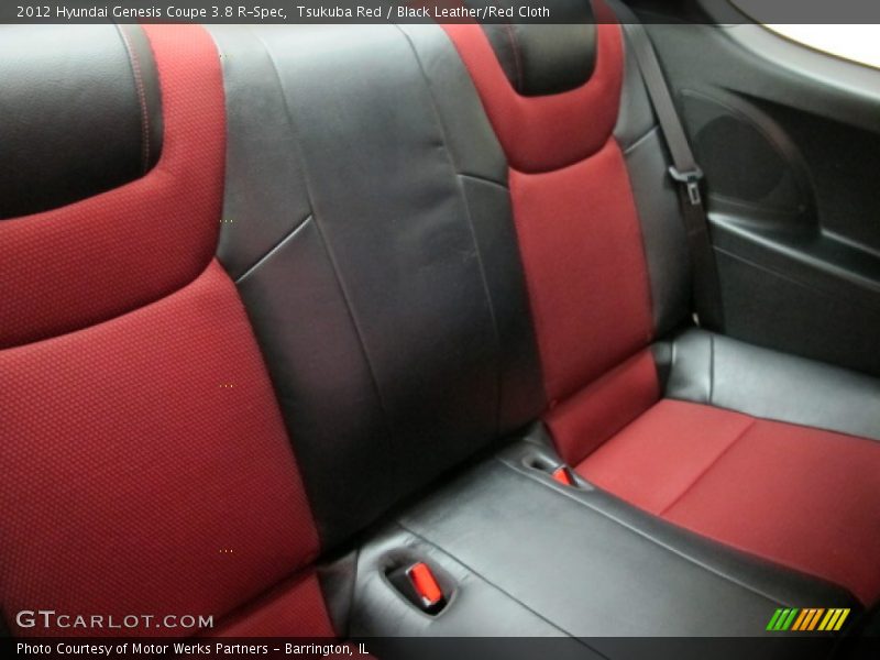 Tsukuba Red / Black Leather/Red Cloth 2012 Hyundai Genesis Coupe 3.8 R-Spec