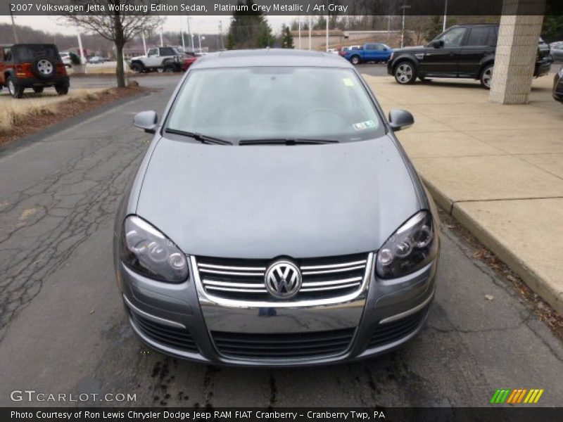 Platinum Grey Metallic / Art Gray 2007 Volkswagen Jetta Wolfsburg Edition Sedan