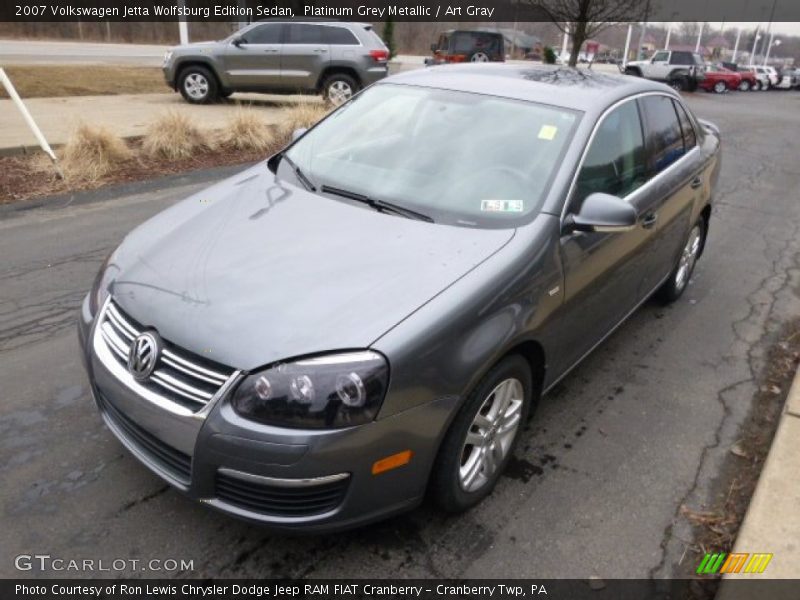 Platinum Grey Metallic / Art Gray 2007 Volkswagen Jetta Wolfsburg Edition Sedan