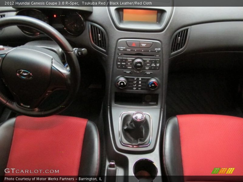 Tsukuba Red / Black Leather/Red Cloth 2012 Hyundai Genesis Coupe 3.8 R-Spec
