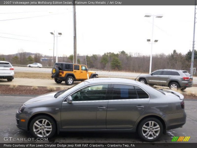 Platinum Grey Metallic / Art Gray 2007 Volkswagen Jetta Wolfsburg Edition Sedan