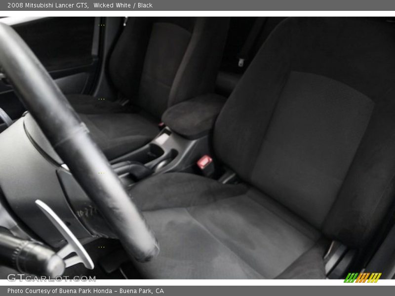 Wicked White / Black 2008 Mitsubishi Lancer GTS