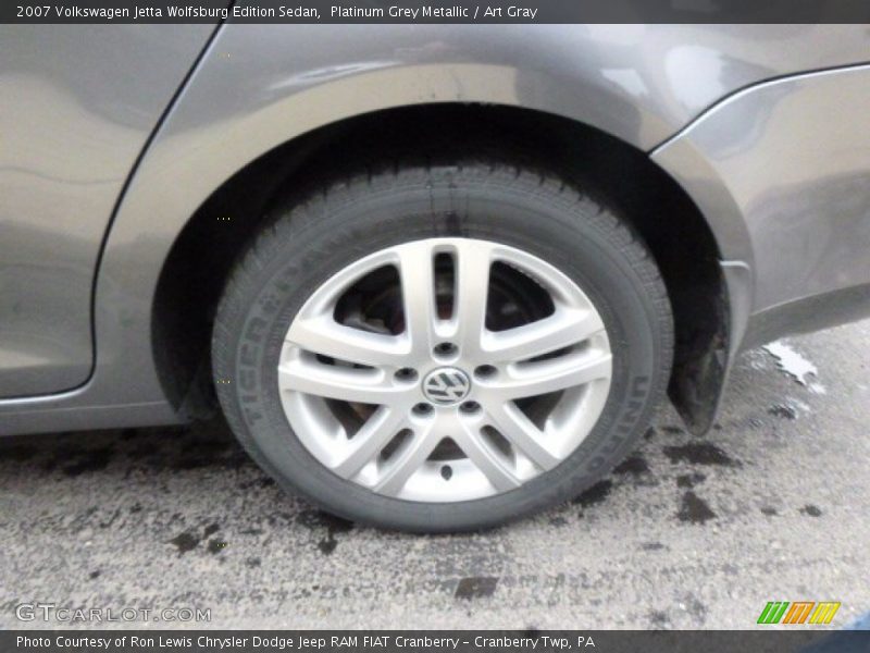Platinum Grey Metallic / Art Gray 2007 Volkswagen Jetta Wolfsburg Edition Sedan