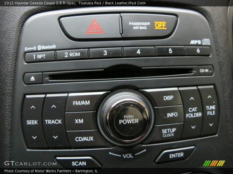 Tsukuba Red / Black Leather/Red Cloth 2012 Hyundai Genesis Coupe 3.8 R-Spec