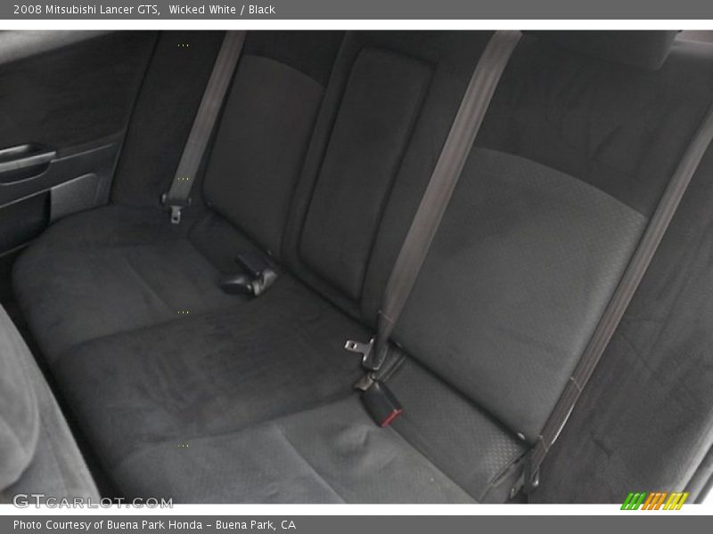 Wicked White / Black 2008 Mitsubishi Lancer GTS