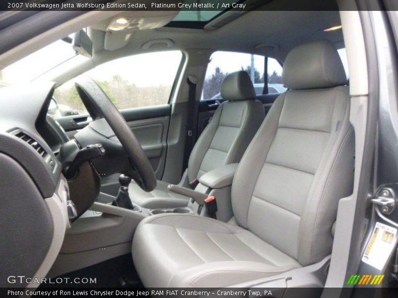 Platinum Grey Metallic / Art Gray 2007 Volkswagen Jetta Wolfsburg Edition Sedan