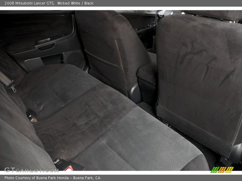 Wicked White / Black 2008 Mitsubishi Lancer GTS