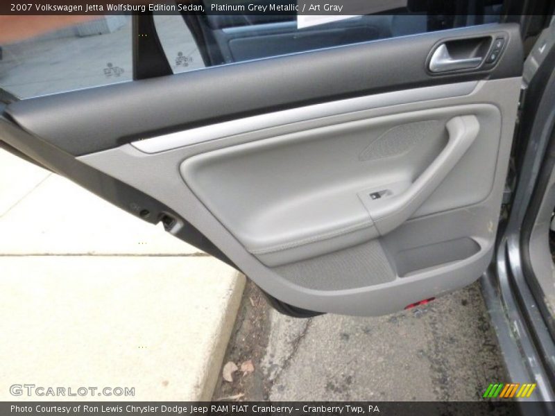 Platinum Grey Metallic / Art Gray 2007 Volkswagen Jetta Wolfsburg Edition Sedan